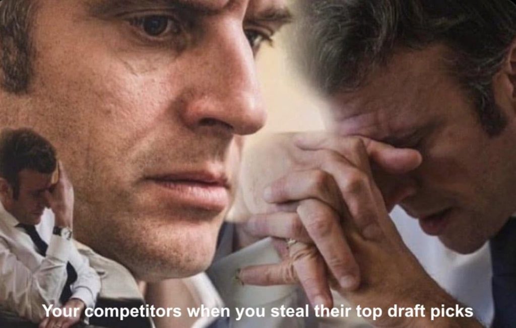 Don't let competitors steal your top draft picks